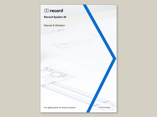 record system 20 – Notice d’utilisation