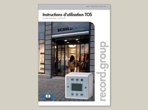 record system 20 TOS – Notice d’utilisation